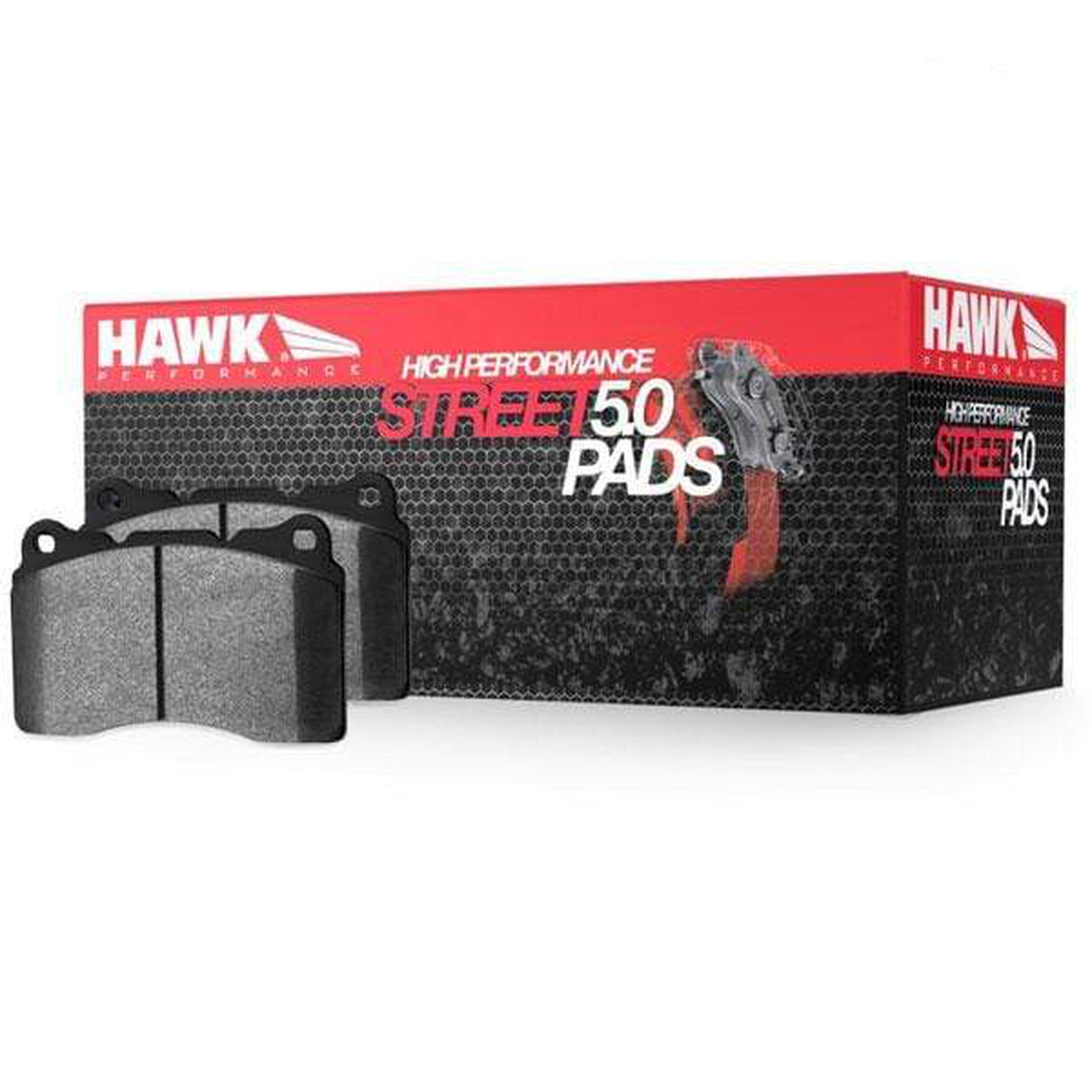 Hawk Street 5.0 Rear Brake Pads 2018-2021 Subaru STI | HB914B.580