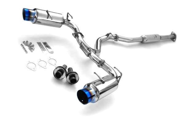 Invidia N1 Titanium Tips Cat Back Exhaust Subaru BRZ 2013-2024 / Toyota 86  2017-2024 | HS12SSTGTT