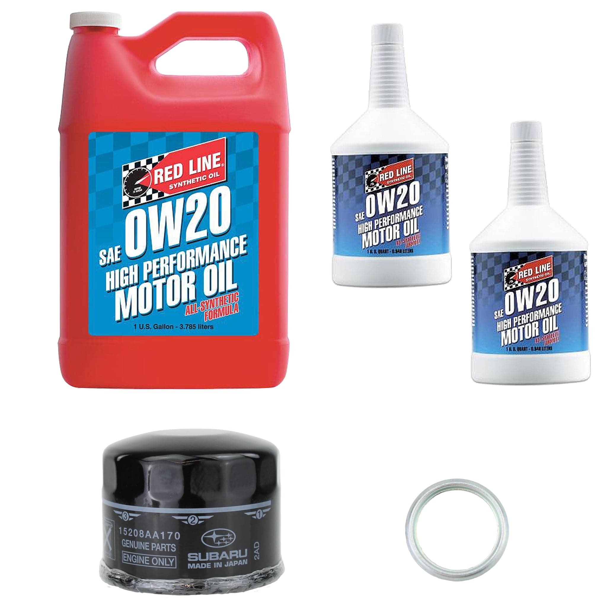 Redline Oil 2022-2024 Subaru BRZ / Toyota 86 Engine Oil Change Kit