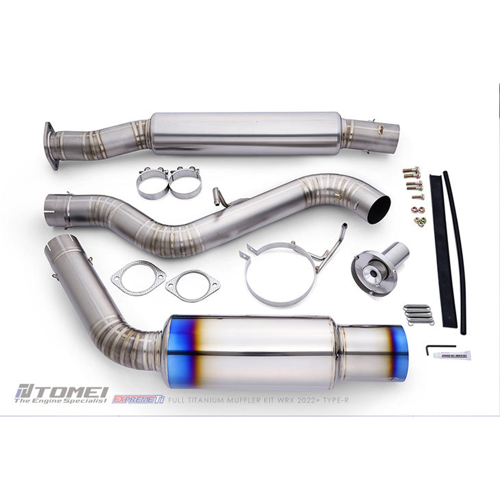Tomei Full Titanium Catback Expreme Exhaust TI WRX 2022 | TB6090-SB06A