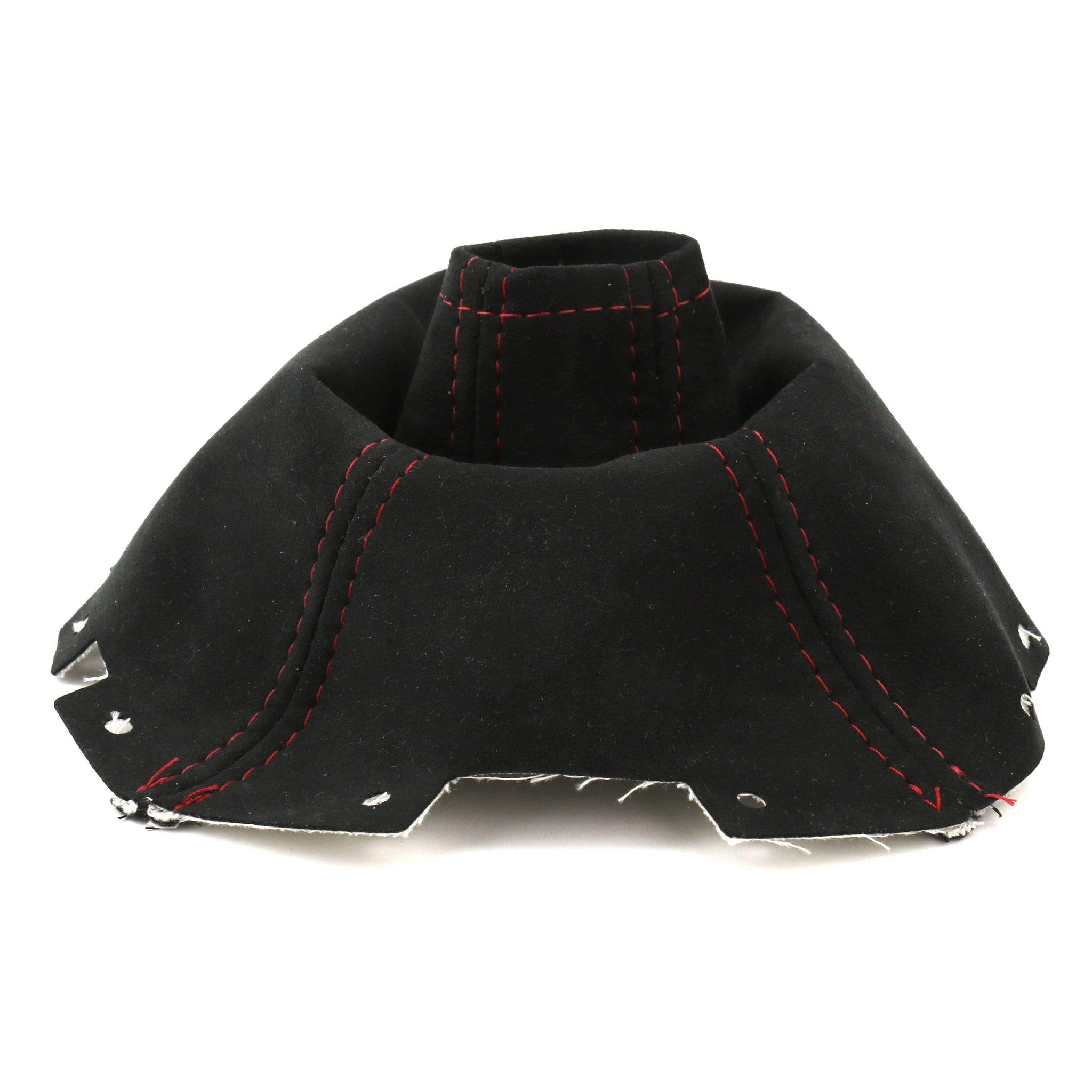 AutoStyled Black Alcantara Shift Boot w/ Red Stitching Standard Shifte