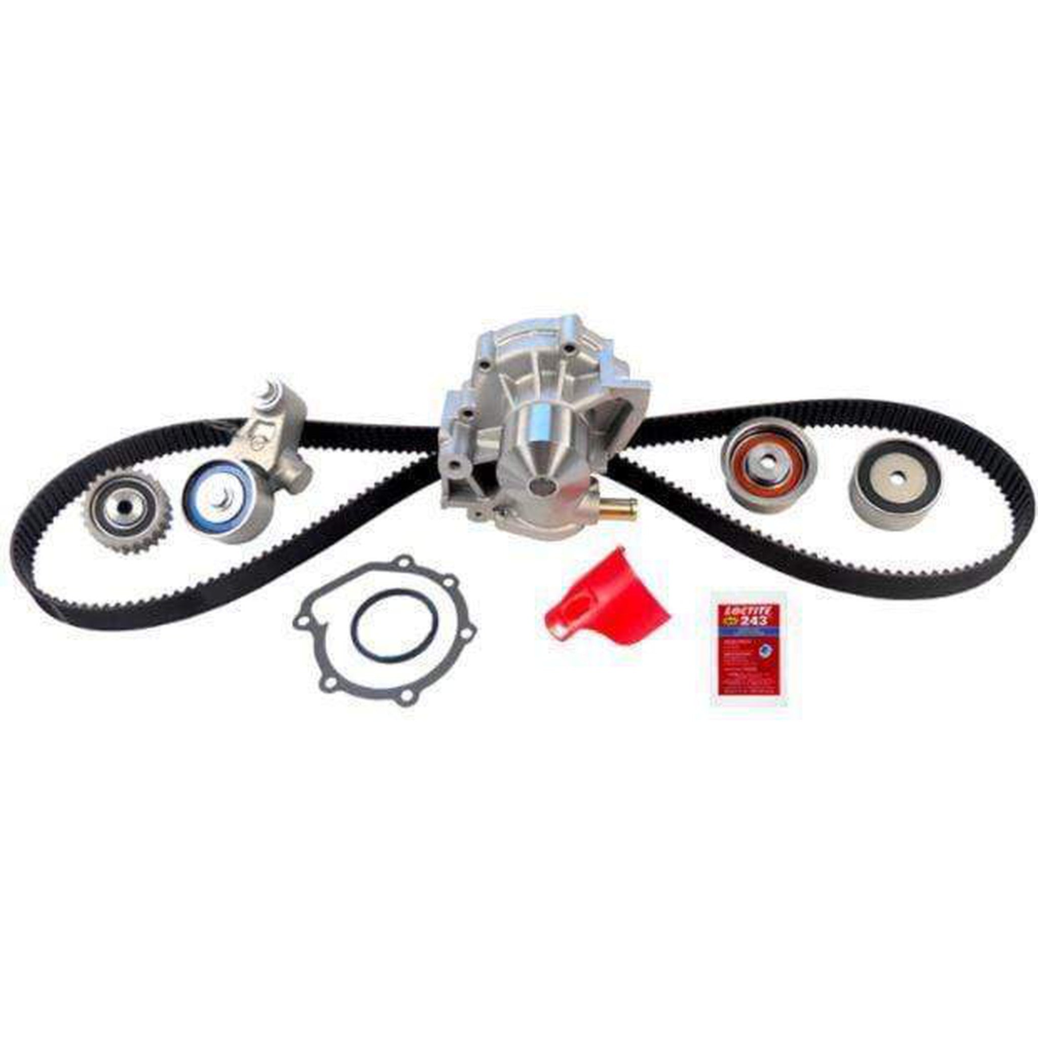 Gates Timing Belt Component Kit w/ Water Pump 99-08 Forester / 99