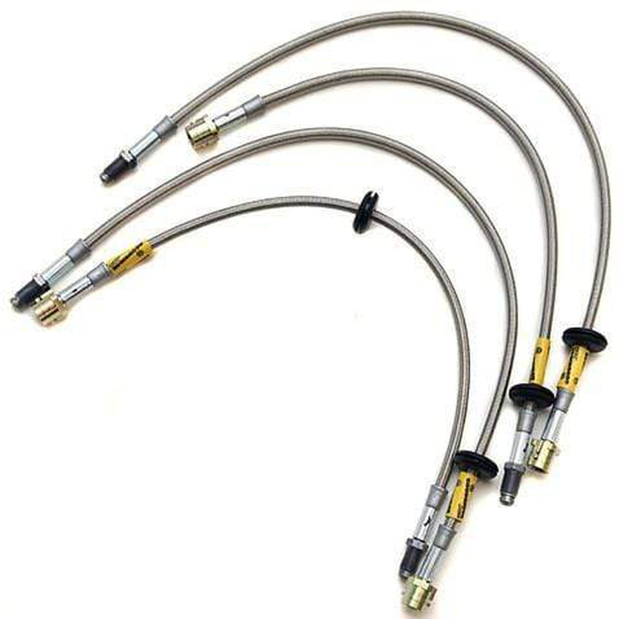 Mach V Stainless Steel Braided Brake Lines 2015-2021 WRX 