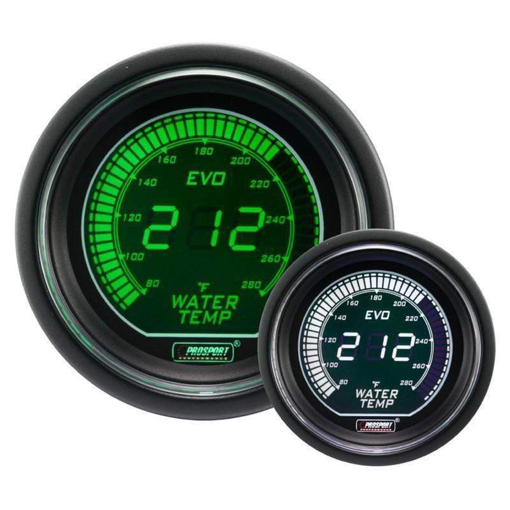 Prosport Digital Water Temperature Gauge 52mm 