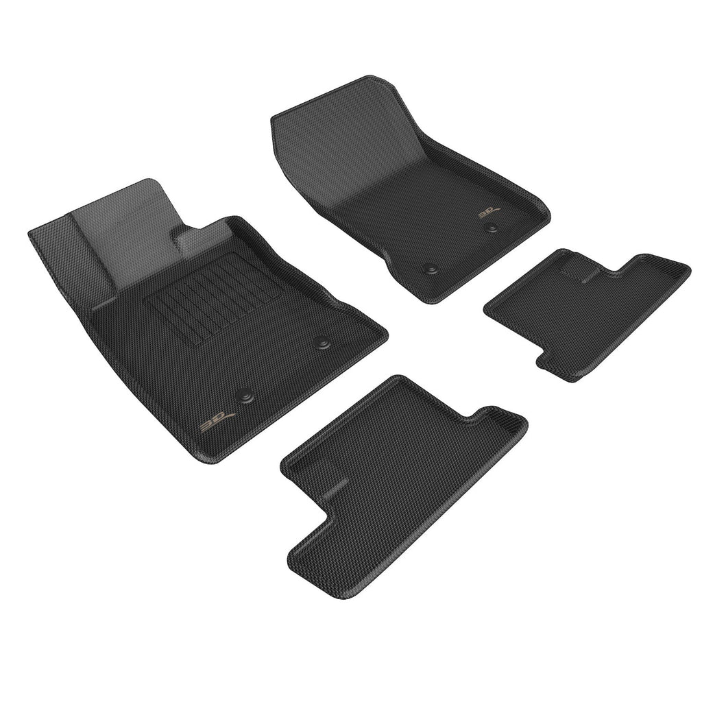 3D MAXpider All-Weather Front & Rear Floor Mats Subaru BRZ 2022-2023 ...