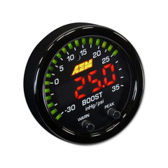 AEM X-Series Boost Pressure -30inHg 35psi Gauge | 30-0306