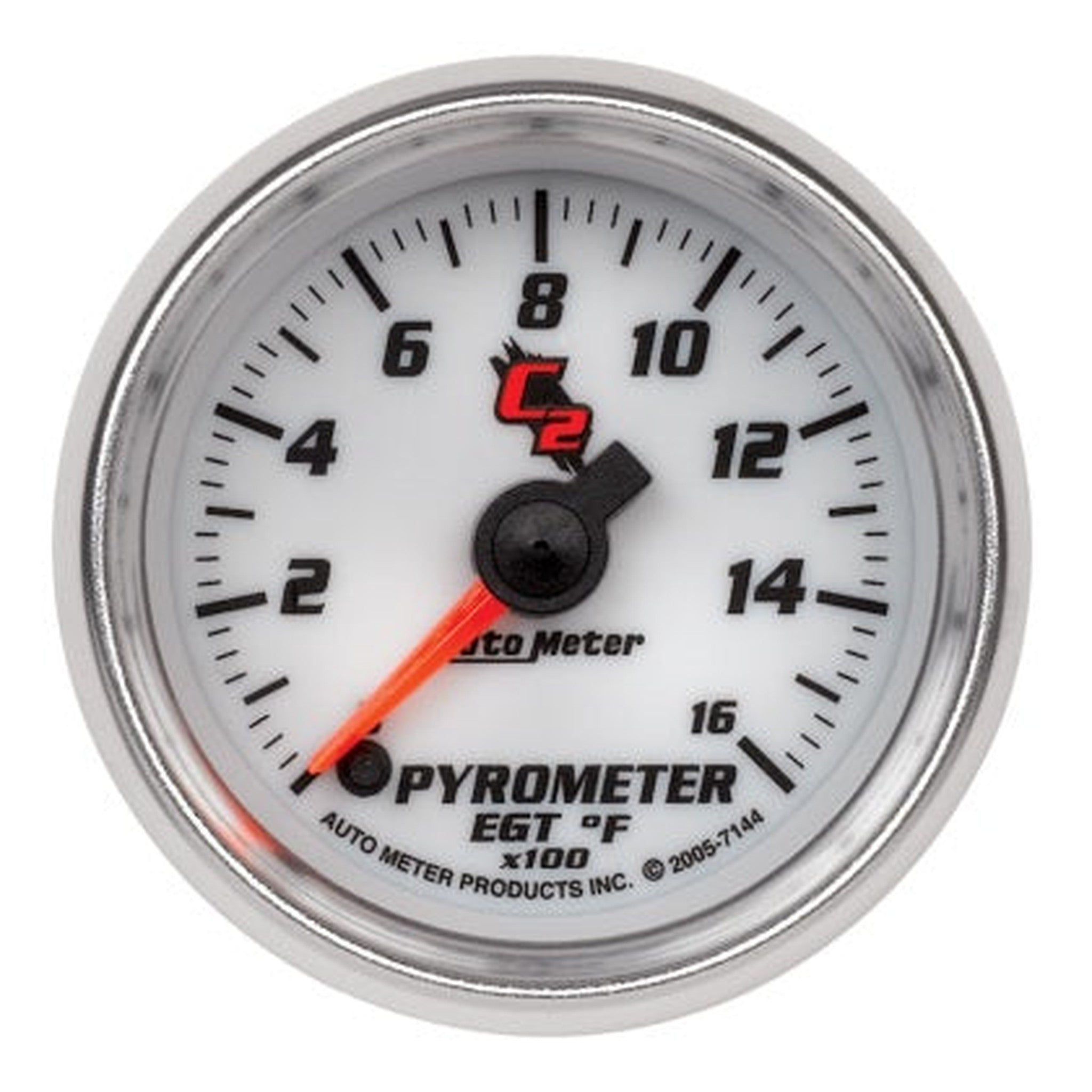 Autometer C2 Series Pyrometer 0-1600 Degree EGT Gauge