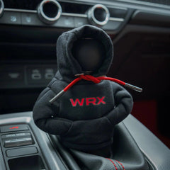 BilletWorkz Shift Knob Black Hoodie - Red WRX | BW-HDE-BLK-WRXRED