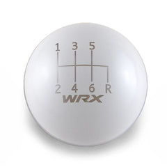 Billetworkz Weighted Shift Knob WRX 6-Speed Engraving Subaru 6MT WRX 15-25 / STI 04-21