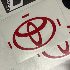 Clearance / OPENBOX NTBVinyls Toyota Emblem Overlays Toyota GR86 2022-2025