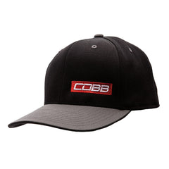 Cobb Tuning Snapback Cap - Black/Gray | CO-CAP-RED-BAR