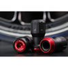 Cosmis Wheels Floating Nut Lug Nuts | 12x1.25 Red/Black | 45mm Length | Set of 20