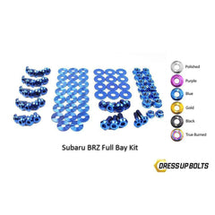 Dress Up Bolts Stage 2 Subaru BRZ (2013-2020) Titanium Full Engine Bay Kit