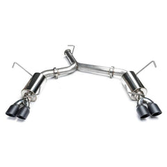 ETS Catback Exhaust Muffled Resonated Black Tips Subaru WRX 2022-2025 | 200-60-EXH-012