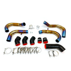 ETS Front Mount Intercooler Titanium Piping Kit Subaru WRX 2022-2025 - Spot Anodized | 200-60-ICP-102