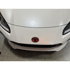 Emblems Only Front and Rear T-Logo Matte Black with Gloss Red Base Toyota GR86 22-25