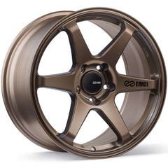 Enkei T6R 18x8.5 38mm Offset 5x114.3 Bolt Pattern 72.6 Bore Matte Bronze Wheel | 539-885-6538ZP