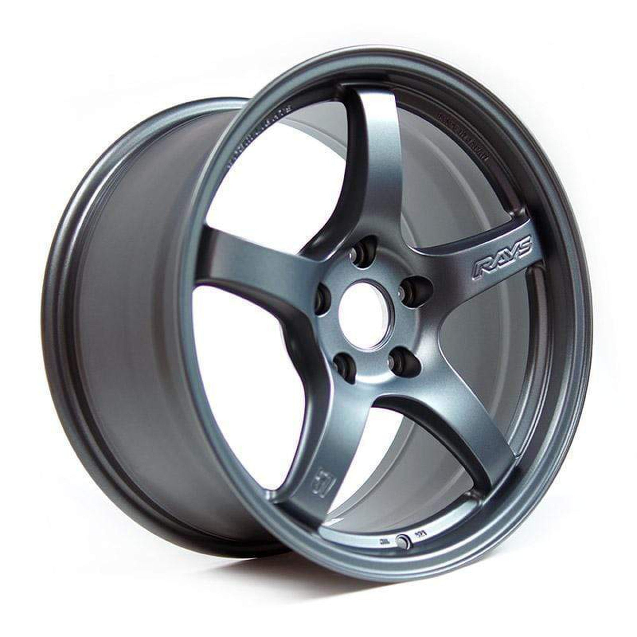 Gram Lights 57CR 18x9.5 +22 5x114.3 Gun Blue 2 Wheel | WGCRX22EG2