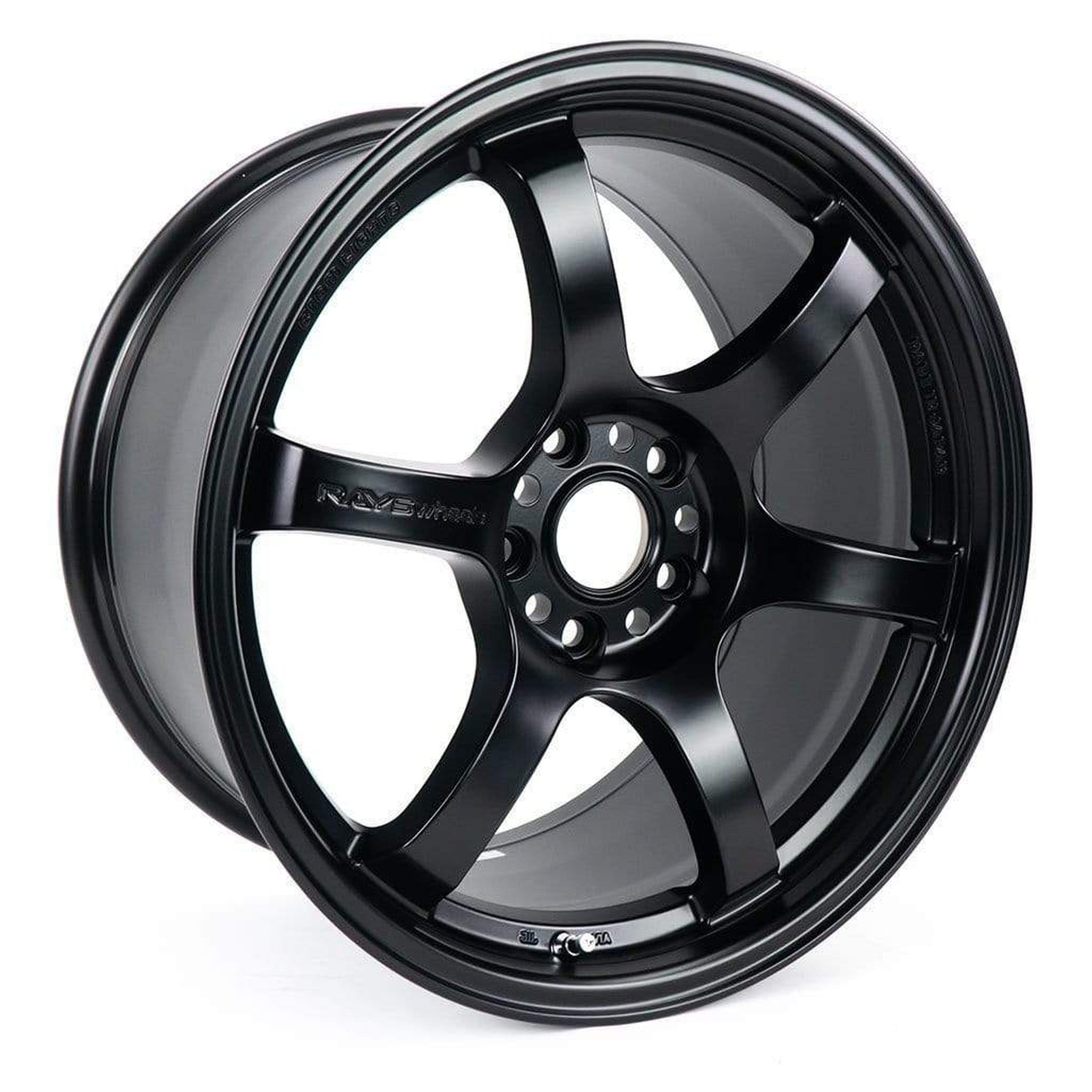 Gram Lights 57DR 18X8.5 +37 5x114.3 Semi Gloss Black | WGIV37EH