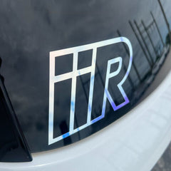 Import Image Racing "IIR" Color Shift Logo Sticker