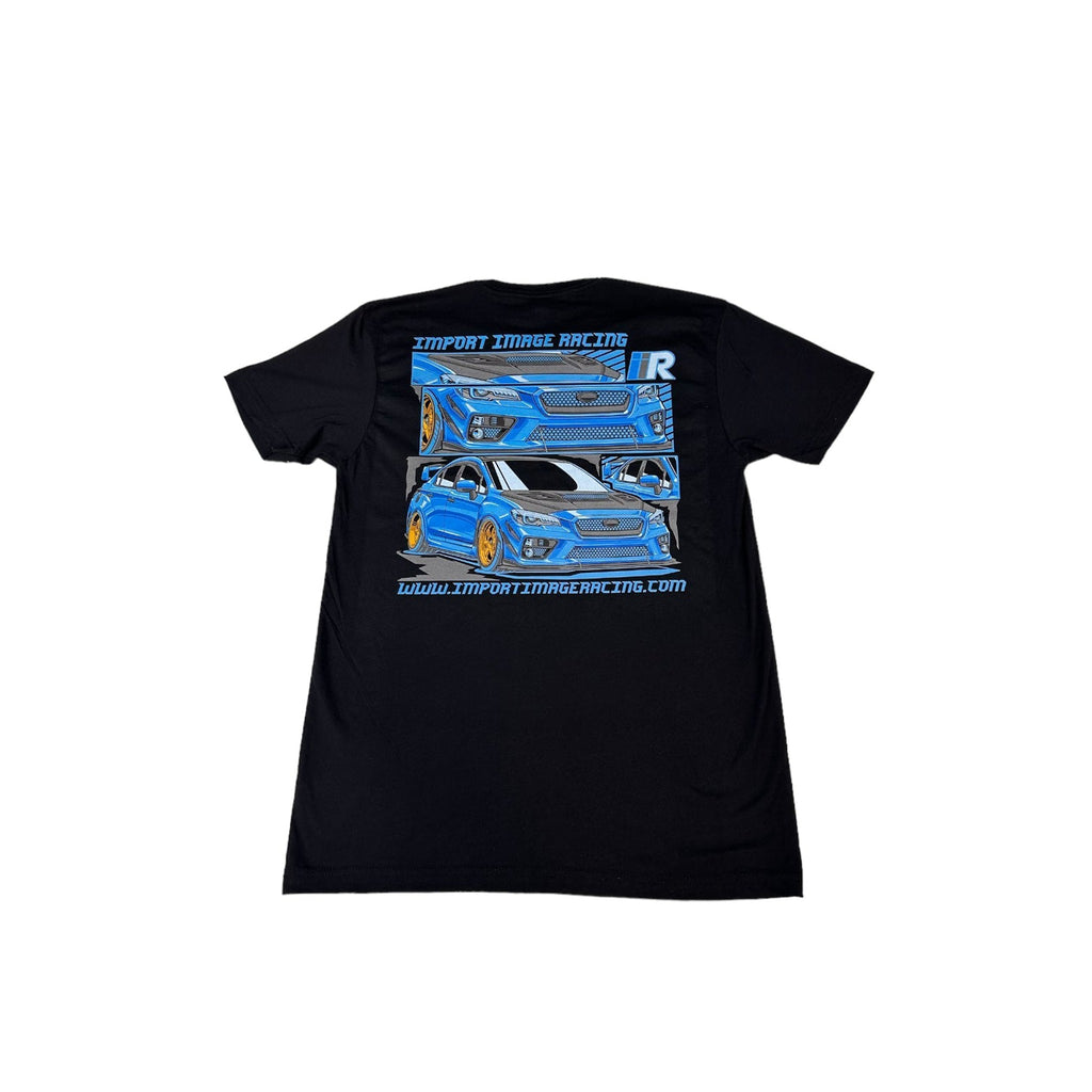 Import Image Racing VA Subaru WRX STI Black T-Shirt