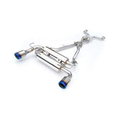 Invidia Gemini Cat Back Exhaust Single Layer Titanium Tips Infiniti G37 Coupe 2008-2013 | HS07IG7GIT