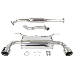 Invidia Q300 with Rolled SS Tips Cat Back Exhaust Subaru BRZ 13-25 / Toyota 86 17-23 | HS12SSTG3S