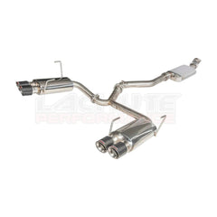 LP Aventure Cat Back Exhaust Resonated w/ Carbon Tips Subaru WRX 2022-2025 | FLP2022+CB-WRX-SD3RC