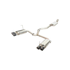 LP Aventure Cat Back Exhaust Resonated w/ Carbon Tips Subaru WRX 2022-2025 | FLP2022+CB-WRX-SD3RC