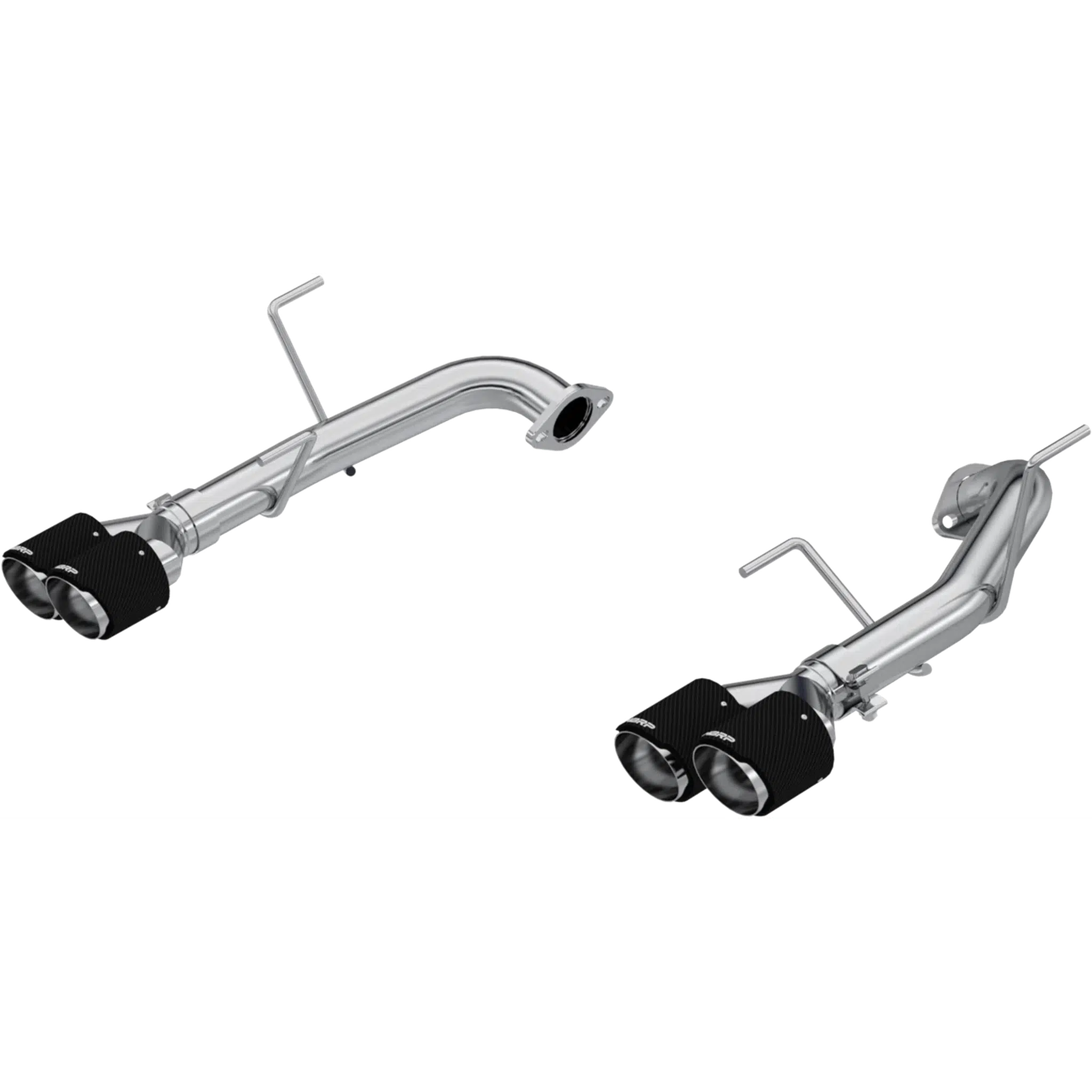 MBRP 2.5" Stainless Race Profile Carbon Fiber Cover Quad Tip Axle Back Exhaust Subaru WRX 22-25 | S48103CF