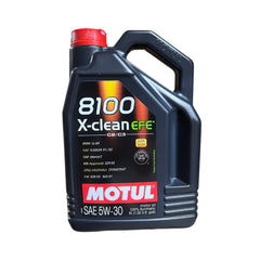 Motul 5L Synthetic Engine Oil 8100 5W30 X-CLEAN EFE | 111378