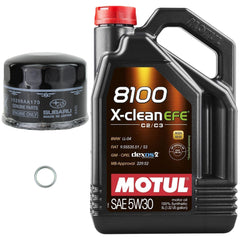 Motul 8100 5W30 X-Clean Engine Oil Maintenance Kit Subaru WRX 2022-2024