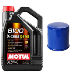 Motul 8100 5w40 X-CESS Gen2 Oil Change Kit Subaru WRX 2002-2014 / STI 2004-2021 | PRE