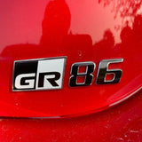 NTBVinyls "86" Emblem Overlay Toyota GR86 2022-2023