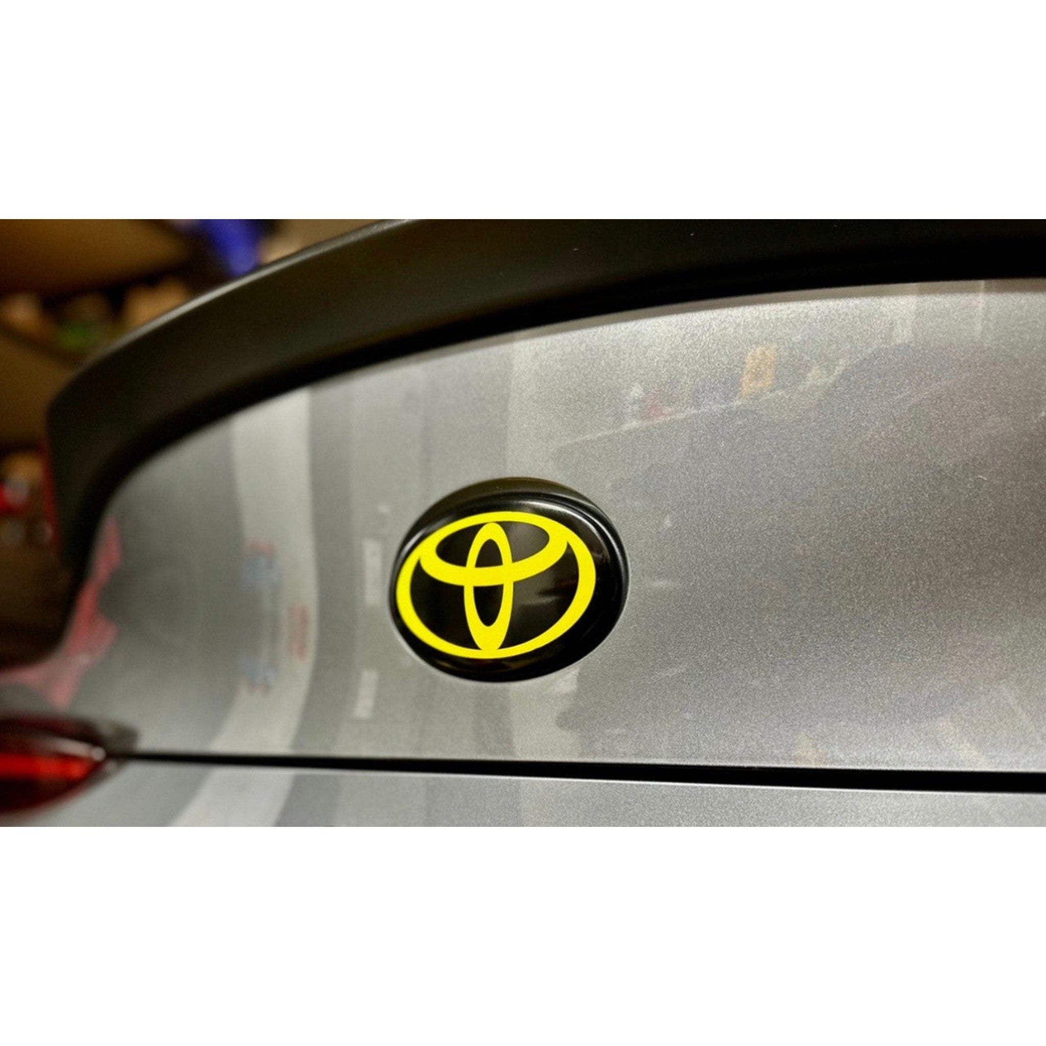 NTBVinyls Toyota Emblem Overlays Toyota GR86 2022-2023