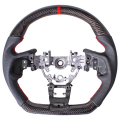 Noble Carbon 1L Racer Steering Wheel (Carbon Fiber / Leather) Subaru WRX 2022-2025