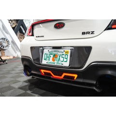 Noble Carbon Fiber License Plate Panel Subaru BRZ 2022-2024 / Toyota GR86 2022-2024