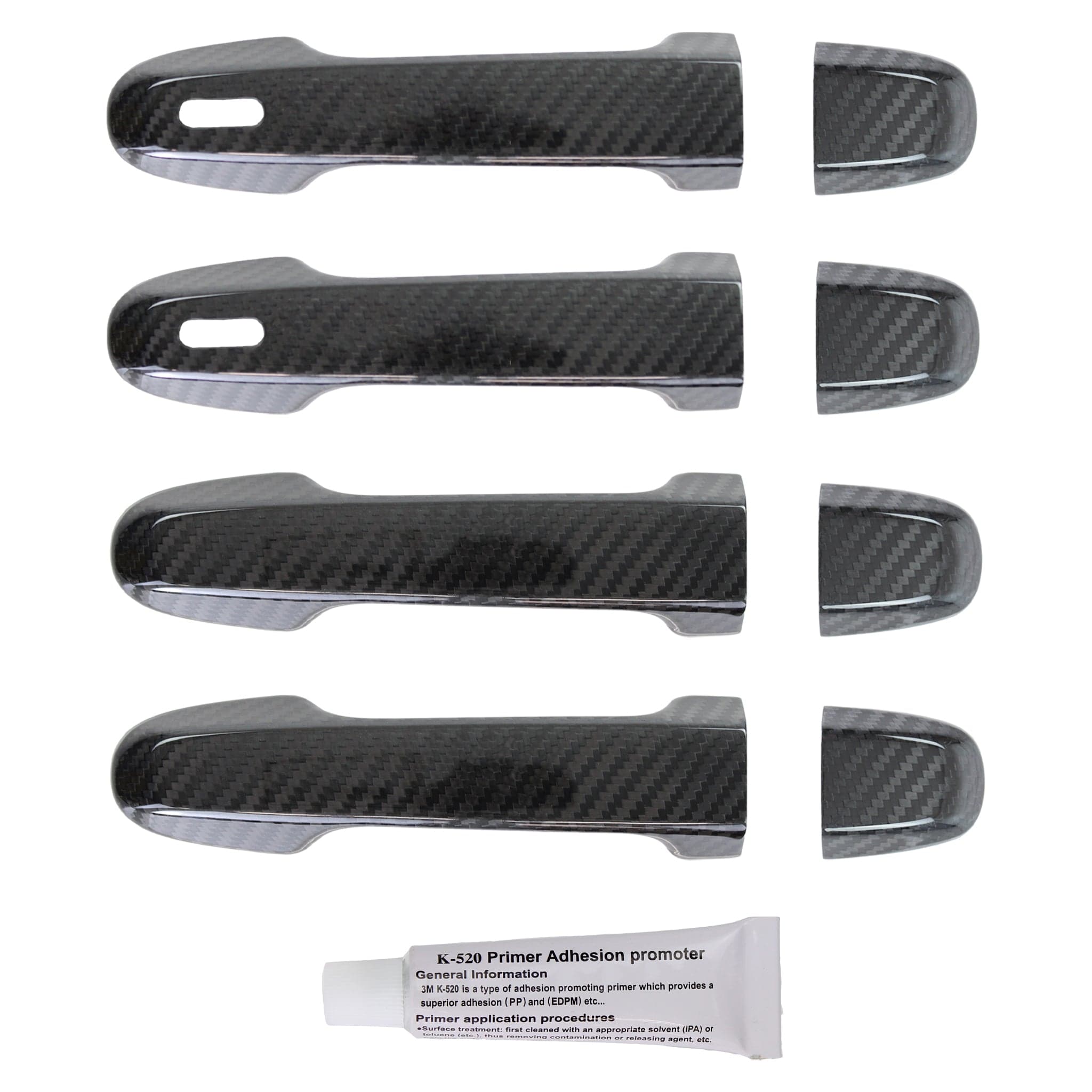 Noble Dry Carbon Fiber Door Handle Covers Subaru WRX 2022-2025