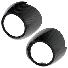 Noble LX Dry Carbon Fiber Outer AC Trim Covers (Pair) Subaru BRZ / GR86 2022-2025