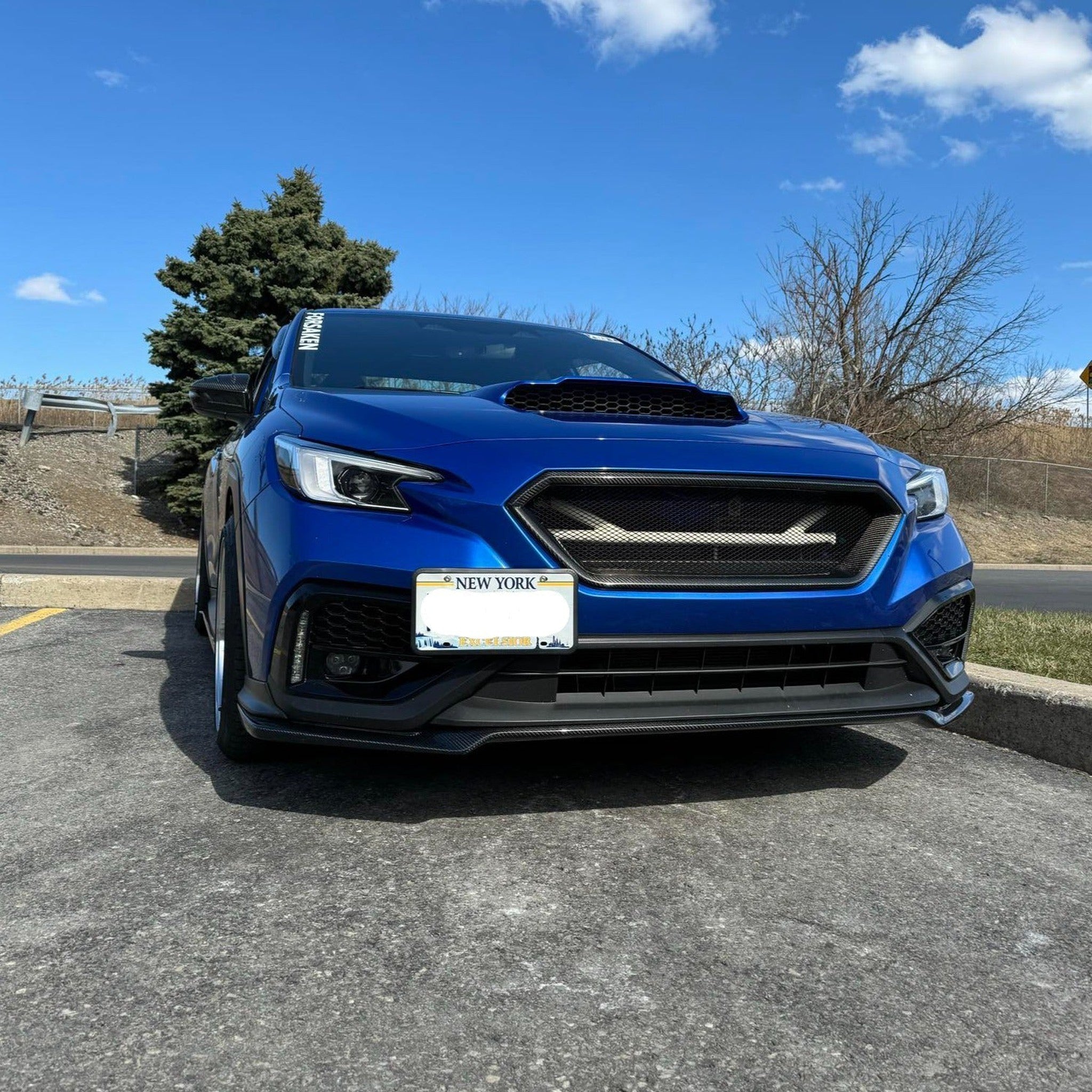 Noble RD2 Style Hood Scoop Paint Matched Subaru WRX 2022-2025