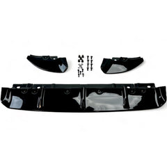 Noble STI Style 3 Piece Rear Diffuser Subaru BRZ 22-24 / Toyota GR86 22-24 - Gloss Black