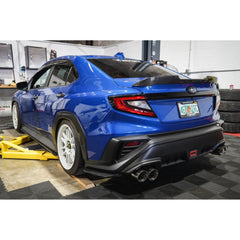 Noble STI Style Carbon Fiber High Back Duckbill Spoiler (Type 2) Subaru WRX 2022-2024