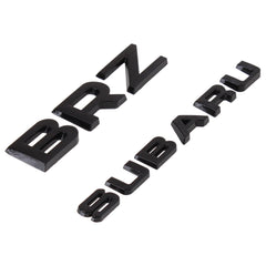 Noble "Subaru" / "BRZ" Trunk Emblem Set for Subaru BRZ 2013-2024