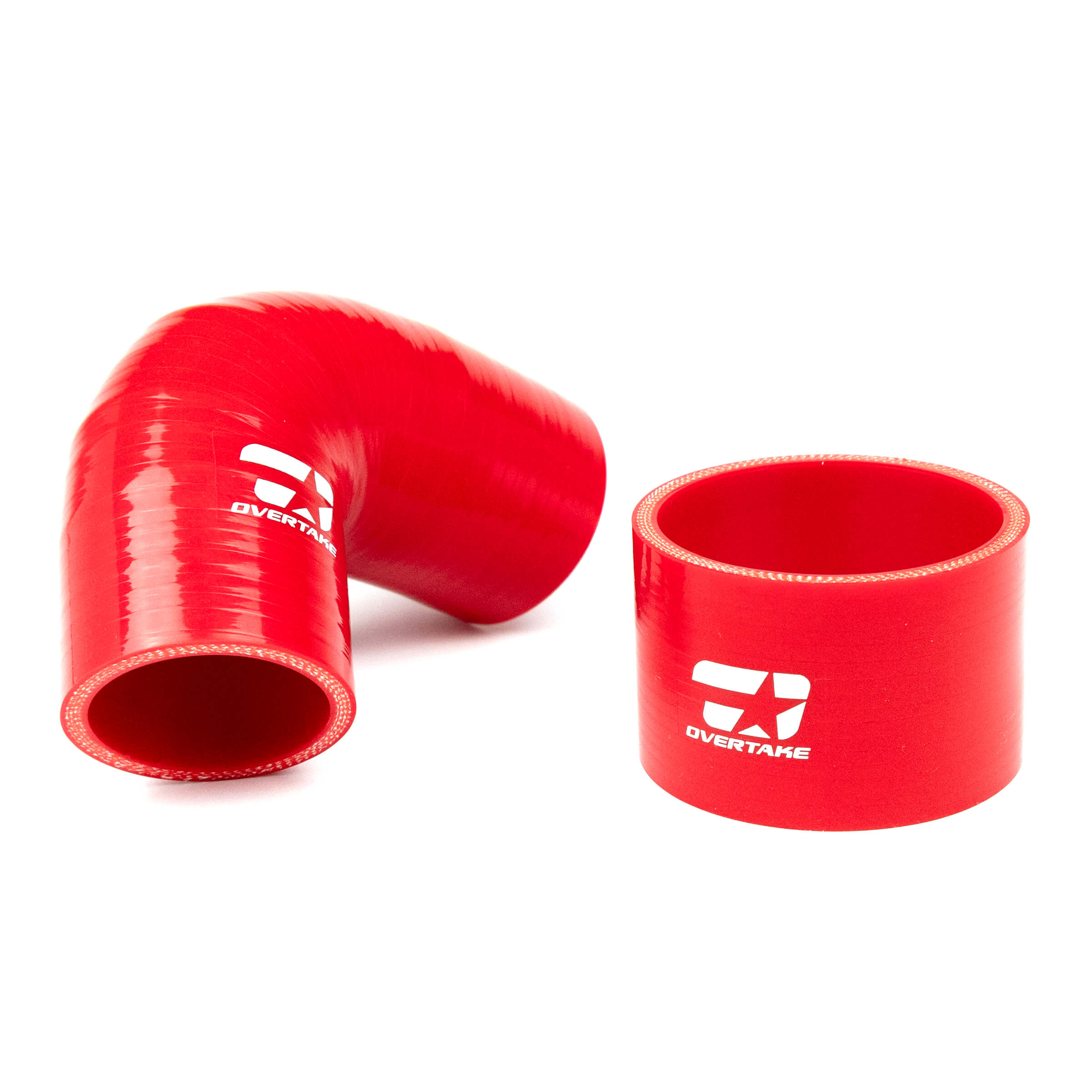 Overtake TMIC Silicone Coupler Kitw/ STi Style TMIC Red WRX 02-07 / ST ...