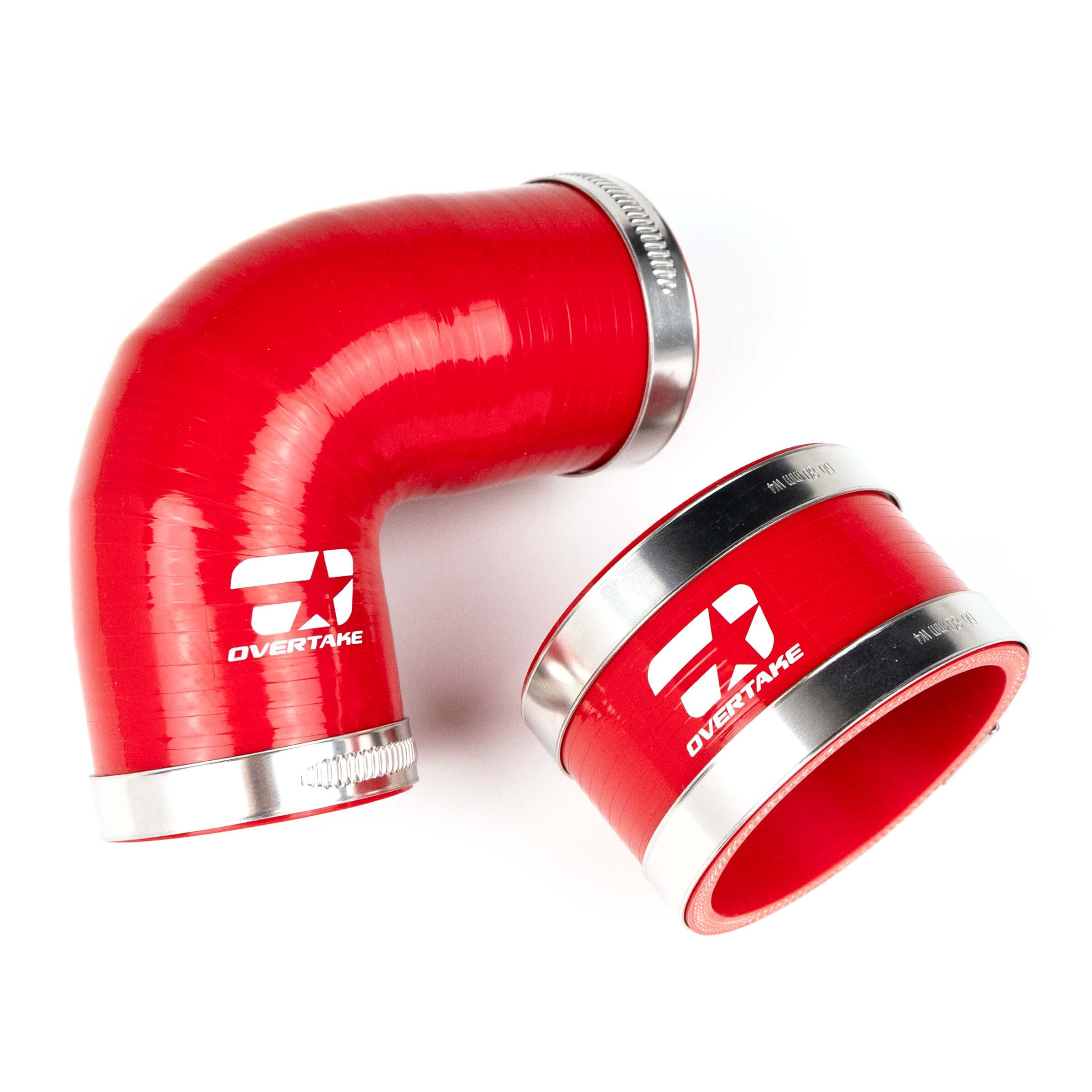 Overtake TMIC Silicone Coupler Kitw/ STi Style TMIC Red WRX 02-07 / ST ...