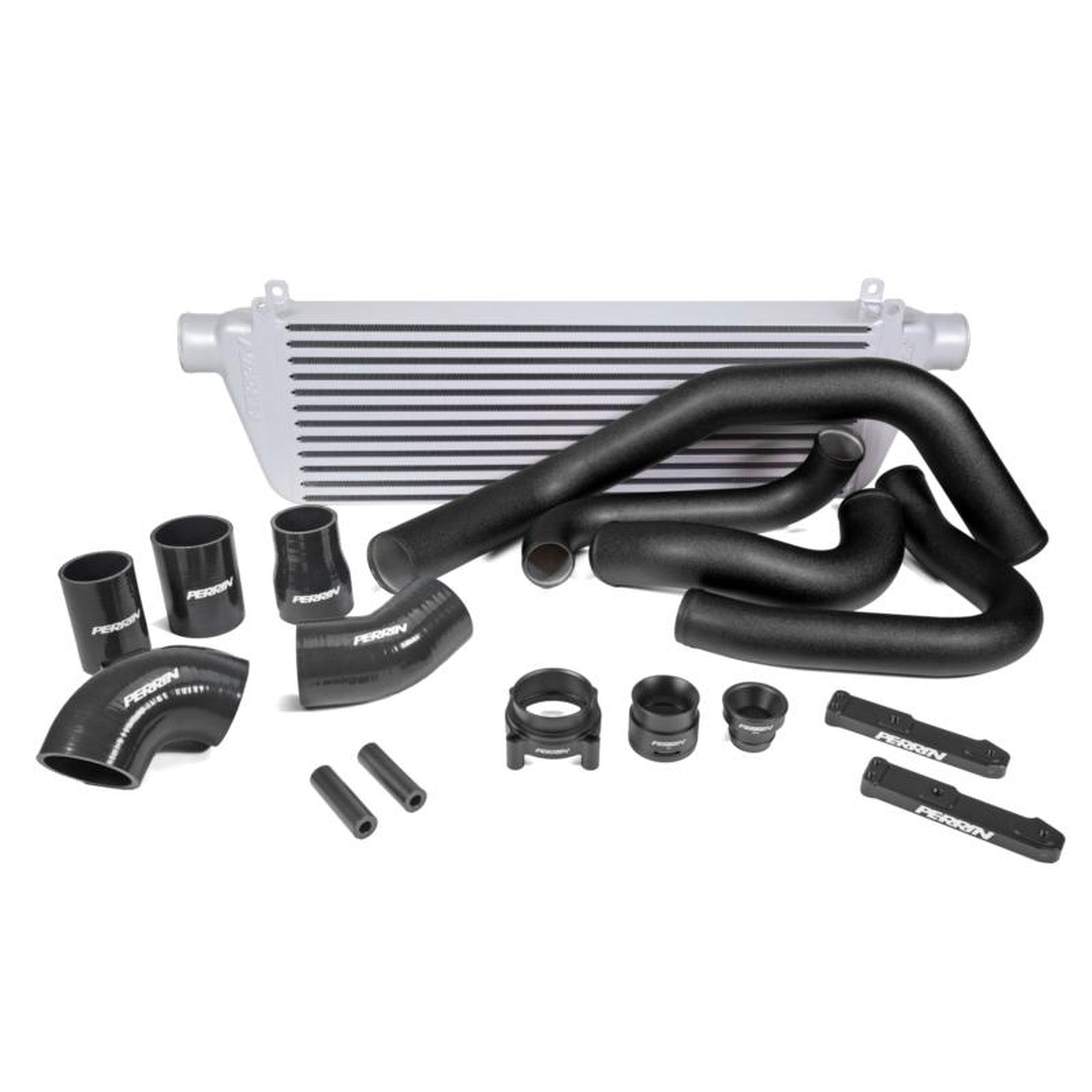 Perrin Front Mount Intercooler Kit Subaru WRX 2022-2024 - Silver core / Black tubes | PSP-ITR-441SL/BK