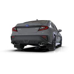 Rally Armor UR Black Mud Flap with Dark Grey Logo Subaru WRX 2022-2025 | MF92-UR-BLK/DGRY