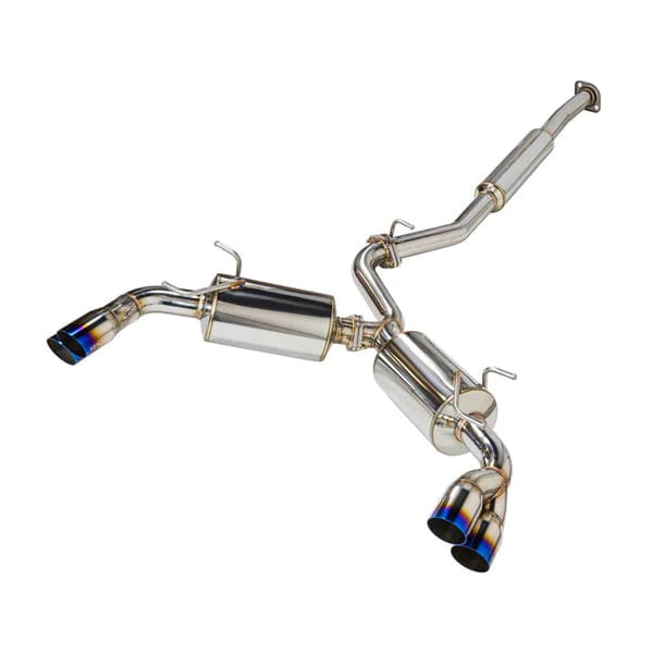 Remark GR86 / BRZ / FRS Exhaust Burnt Stainless Tips Toyota 2013-2024 | RK-C4063T-04T