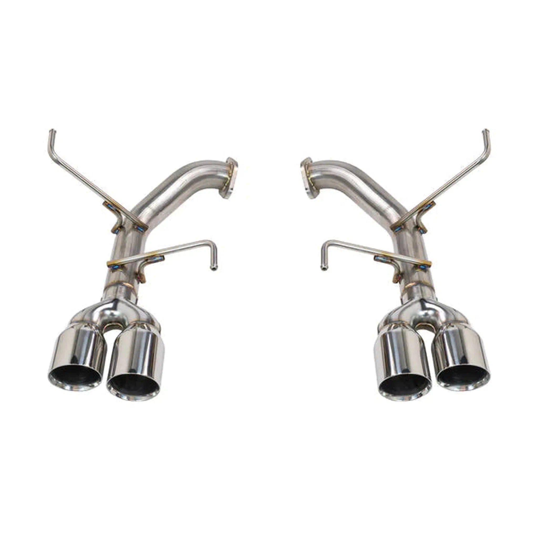 Remark Stainless Double Wall 3.5in Tips Axleback Exhaust Subaru WRX 2022-2024 | RO-TSVB-D