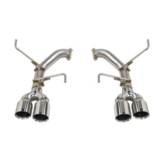 Remark Stainless Double Wall 3.5in Tips Axleback Exhaust Subaru WRX 2022-2024 | RO-TSVB-D